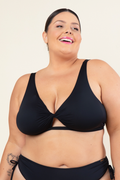 Top Biquíni Plus Size Decote Com Aviamento Pinheiro Mardu