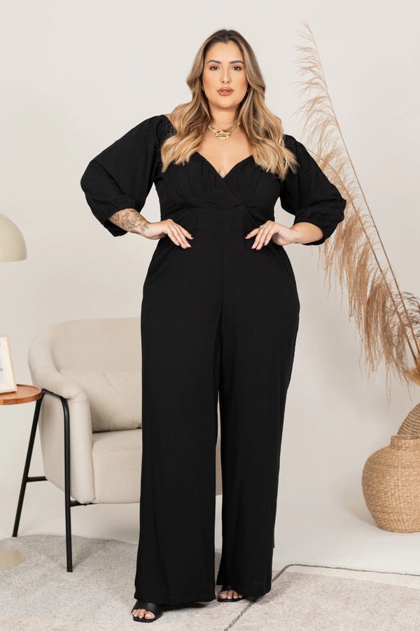 Macacão Ana García Plus Size