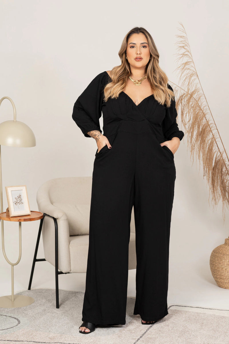 Macacão Ana García Plus Size