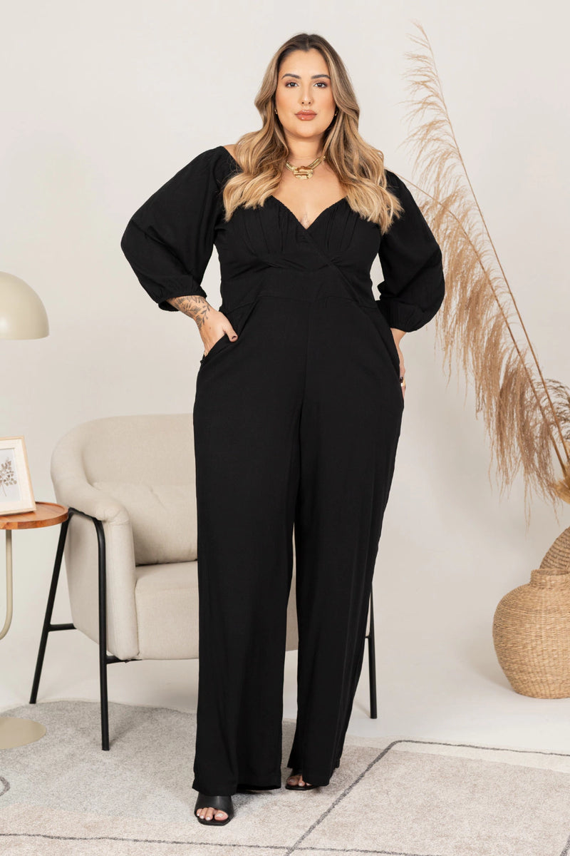 Macacão Ana García Plus Size