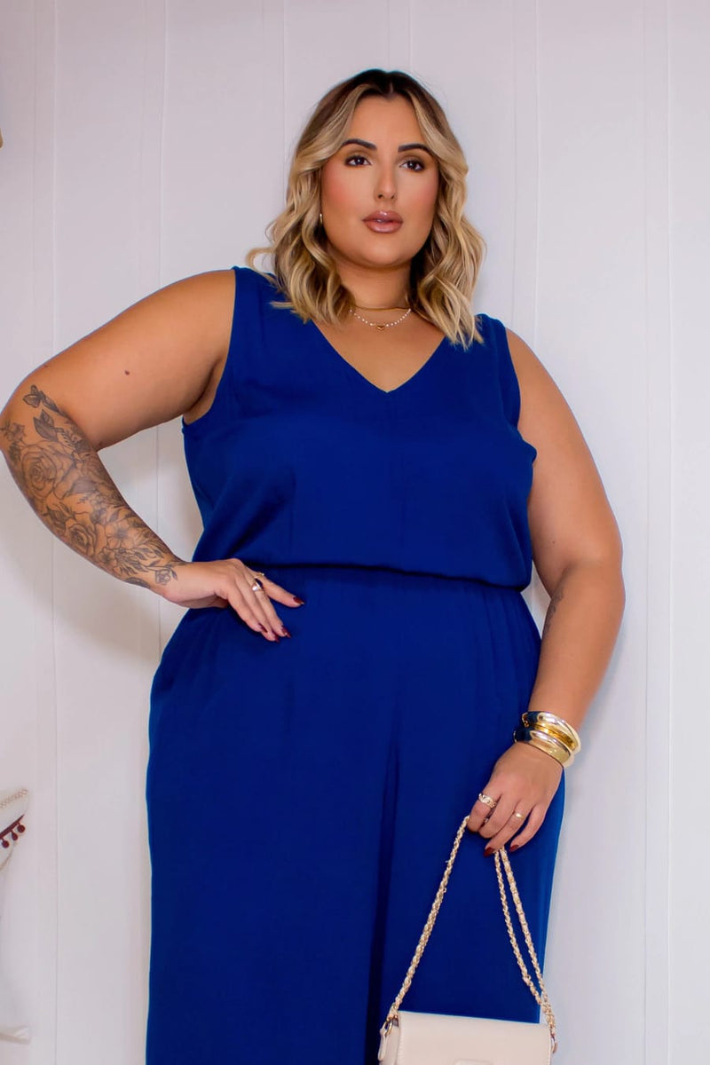 Macacão Plus Size Ana Flavia