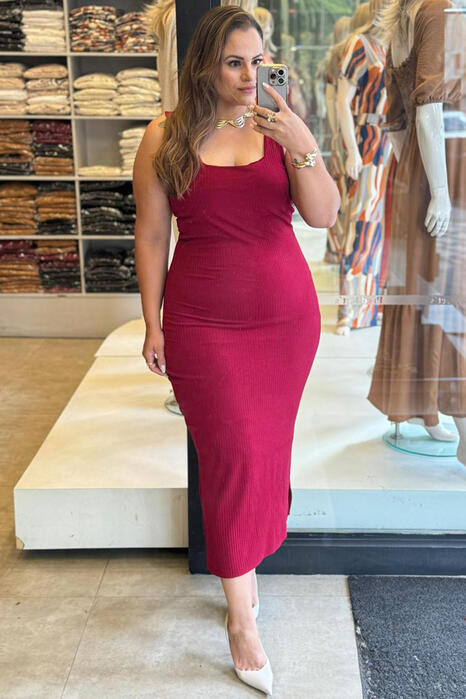 Vestido Carolina Mendes Algodão com Seda